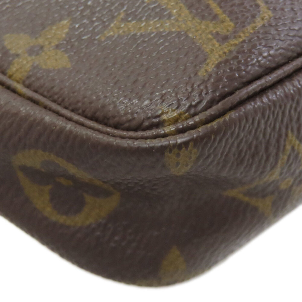 LOUIS VUITTON Brown Monogram Canvas Pochette Pouch - Picture 14 of 14